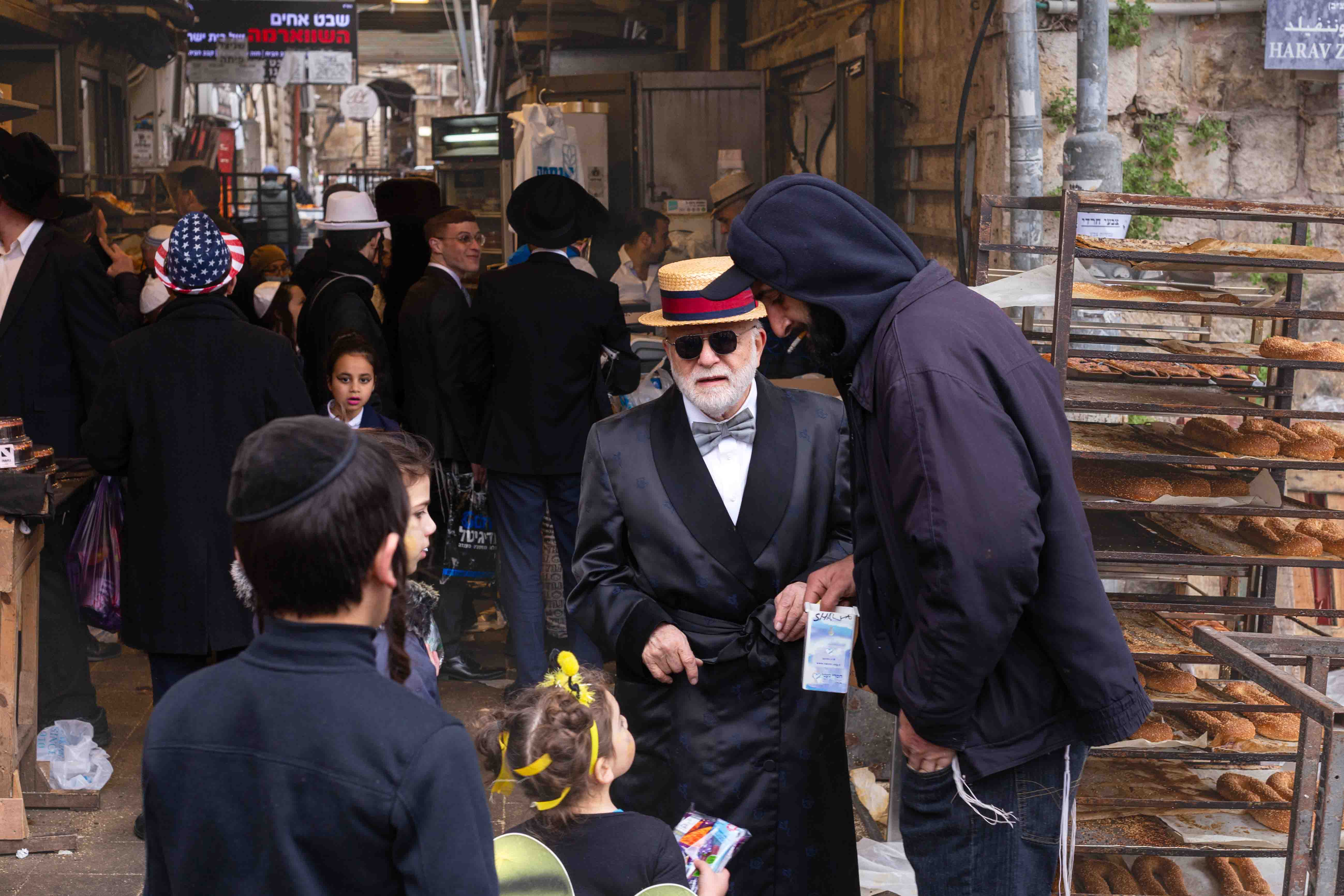 Travel Photography during Israel tradition celebrations